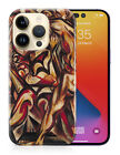 CASE COVER FOR APPLE IPHONE|JACKSON POLLOCK - MAN WITH KNIFE ART PAINT