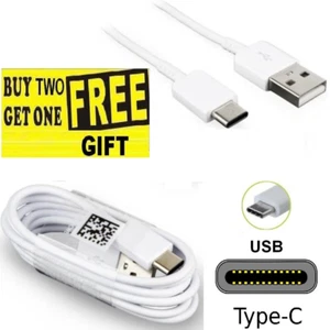 Fits Genuine Samsung Cable S21 S9 S10 S20 Note10 Type C Fast Charger USB Data - Picture 1 of 2