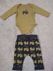 Train Motif BABY  Set 3-6 Months Old, Excellent Condition 