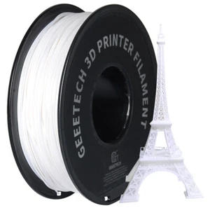 Geeetech 3D Drucker PLA Filament weiß 1.75mm 1Kg/rolle Verbrauchsmaterial Neu - Zdjęcie 1 z 6
