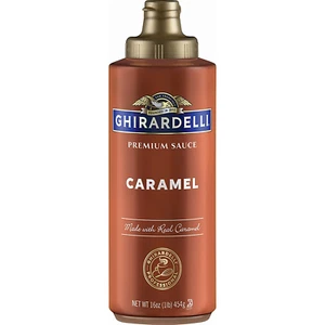 Ghirardelli Caramel Sauce Squeeze Bottle, 16 Oz MUST TRY ✨✨HIGHT TASTE  - Picture 1 of 4