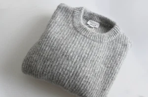 Seed Heritage Silver Marle Wool Blend `Easy Knit`, Medium, Brand New - Picture 1 of 5