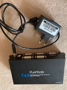 PURETOOLS Splitter 1x4 DVI-D ( PT-SP-DV 14) Distribution Amplifier Single Link - Bild 1 von 6