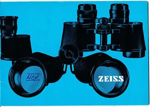 CATÁLOGO CARL ZEISS VINTAGE Y LISTA DE PRECIOS - Imagen 1 de 6
