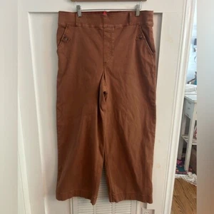 Spanx Cropped wide leg Twill stretchy pants size 1X - Picture 1 of 6