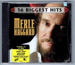 16 Biggest Hits by Merle Haggard (CD, Jul-1998, Epic/Legacy) - Picture 1 of 2