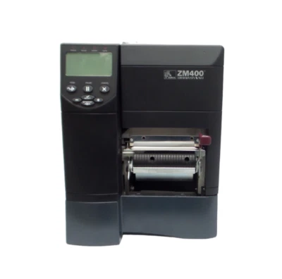 Zebra ZM400 Label Printer 203 dpi, USB, Ethernet, Peeler & Liner Take Up - Image 1 of 4
