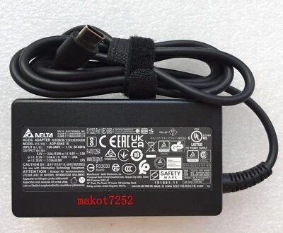 New Original MSI Summit E14FlipEvo A12M-026US ADP-65KE B Delta 65W AC/DC Adapter - Image 1 of 4