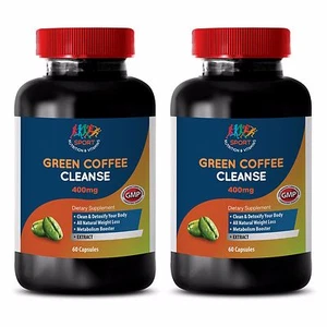 Weight Loss It Works - Green Coffee Cleanse 800mg - Green Coffee Natural 2B - Picture 1 of 12