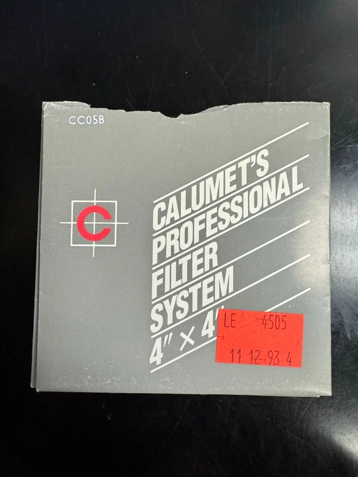 Calumet 4"x4" Professional Photography filter (CC05B) - Image 1 of 1