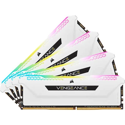 Corsair DIMM 64 GB DDR4-3200 (4x 16 GB) Quad-Kit, Arbeitsspeicher, weiß - Bild 1 von 4