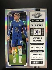 22-23 Panini Chronicles Mykhailo Mudryk RC Rookie Optic Ticket Chelsea Ukraine