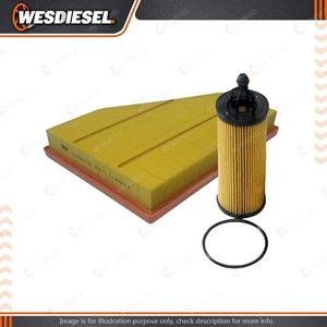 Wesfil Oil Air Filter Service Kit fits Jeep Grand Cherokee WL 3.6L ERC V6 21-On - Picture 1 of 2