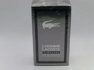 Lacoste L'Homme TIMELESS Eau de Toilette Spray 50ml, New Boxed/Sealed/Box Dented - Picture 1 of 7