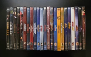 Marvel Infinity Saga (23 MCU Movie DVD Lot) - Foto 1 di 1