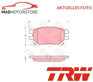 SATZ BREMSBELÄGE BREMSKLÖTZE VORNE TRW GDB3414 P NEU OE QUALITÄT - Bild 1 von 5