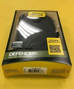 OEM OtterBox Black Case Defender Series Rugged Protection with Holster Galaxy S4 - Picture 1 of 5