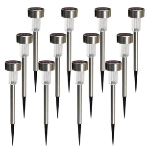 White Morning Stainless Steel Landscape Lighting for Outside Garden Sidewalk ... - Picture 1 of 8