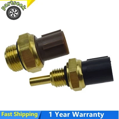 2 Pcs Radiator Cooling Fan Switch For Honda Acura Isuzu 37760P00004 37870PJ7003 - Image 1 of 4