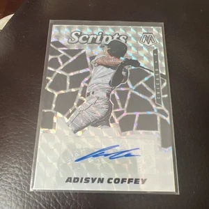 2021 Panini Mosaic - Scripts Adisyn Coffey #SCR-AD (AU, RC) - Bild 1 von 2