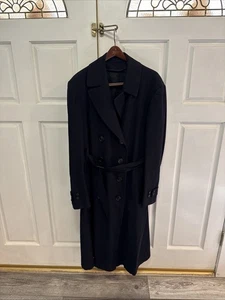 Uniforme de la Marina de los Estados Unidos Trench Coat Chaqueta Clothcraft Talla 42 Largo De Colección Original Años 50’s? - Imagen 1 de 17