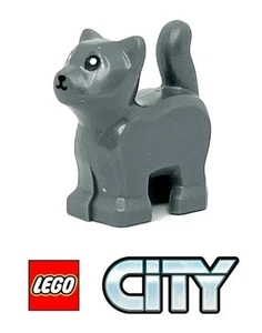 LEGO City - dunkel bläulich grau Baby Kätzchen Minifigur aus Set 60320 - NEU - Bild 1 von 2