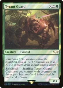 MTG | Tyrant Guard (Surge Foil) | Warhammer 40,000 | Magic the Gathering | NM - Picture 1 of 1