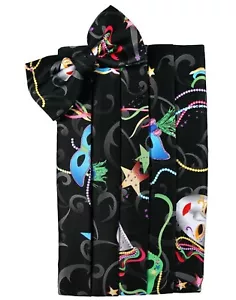 Mardi Gras Masks and Stars Cummerbund and Bow Tie - Picture 1 of 1