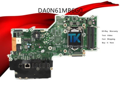 Motherboard for HP Pavilion AIO 22-A 23-Q DA0N61MB6G0 799346-001 797346-501 - Image 1 of 4