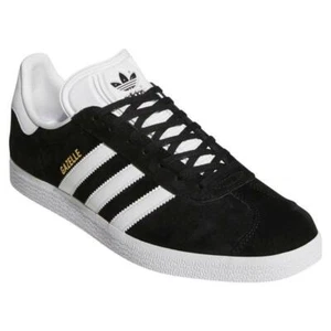 adidas ORIGINALS HERREN GAZELLE THRSCHUHE SCHUHE SNEAKERS SCHWARZ WEISS RETRO NEU NEU NEU MIT ETIKETT - Bild 1 von 6