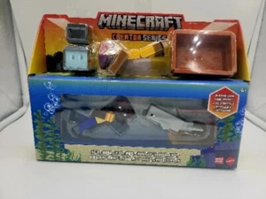 Minecraft Creator Series Seafaring Friends Mattel Mojang Personajes - Imagen 1 de 4