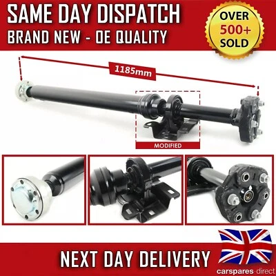 VW TOUAREG REAR PROPSHAFT COMPLETE CENTRE BEARING COUPLING 1185 mm 7L6521102B - Image 1 of 4