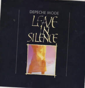 DEPECHE MODE Leave in Silence UK 7" VINYL w/PS 80s SYNTH POP NEW WAVE - Picture 1 of 1