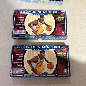 2 Boxes Of 2007-08 Upper Deck NBA Rookie 30 Card Box Set Kevin Durant RC - Picture 1 of 4