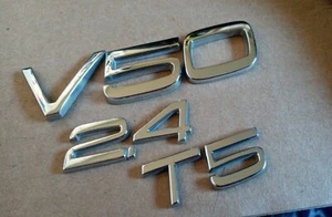 2004-2012Volvo V50 2.4 T5 trunk rear emblem badge OEM Factory Genuine - Picture 1 of 2