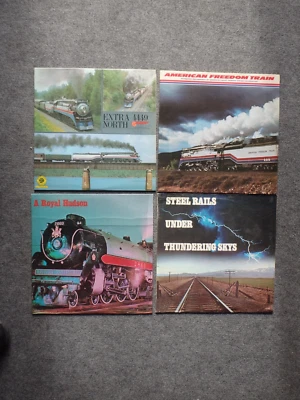 Train Sounds, 7 LPs. Ghost Train, Steel Rails, Royal Hudson, Freedom Train, more Foto 1 de 4