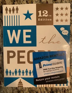 We the People (Twelfth Edition) - Paperback By Campbell, Andrea - GOOD - Picture 1 of 4