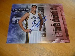 Enes Kanter Boston Celtics Signed/Auto 8x10 Photo COA Jazz - Picture 1 of 1