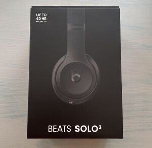 Beats by Dr. Dre Solo3 On Ear Wireless Headphones - Black - Open Box New