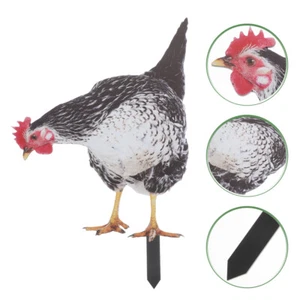 Simulated Hen Decoration Chicken Garden Stakes Decorations for Home - Picture 1 of 12