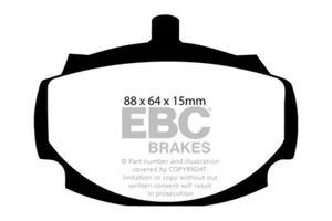 Pastillas de freno delanteras EBC Ultimax para Vauxhall Velox 3.3 (63 > 65) - Imagen 1 de 1