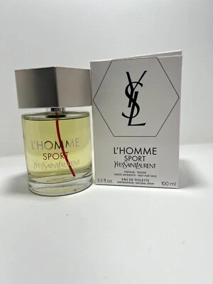 Ysl L’Homme Sport 3.4oz EDT Spray For Men New In White Box DISCONTINUED  - Image 1 of 4