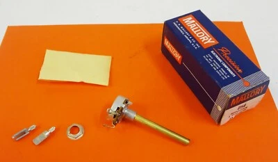 New Mallory Potentiometer Midgetrol U54 1 MEG Ohm #4 Taper Long Shaft - Image 1 of 4