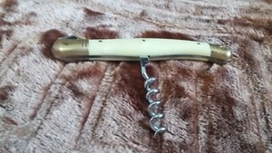 Antique Vintage Style Direct Pull Corkscrew Wine Bottle Opener - Picture 1 of 3