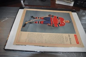 Perpectives colour nhl hockey photo 1967 jean beliveau montreal canadiens 1 - Picture 1 of 6