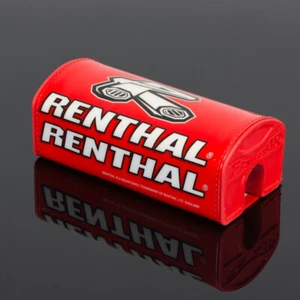Renthal Red 1-1/8" Handlebar Fat Bar Pad Red Foam Honda CR CRF XR P329 NEW - Picture 1 of 2