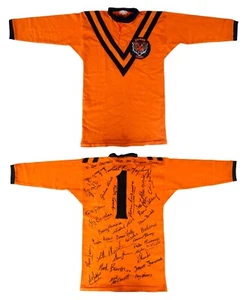 Signed 1977 Balmain Tigers Match-Worn NRL Vintage Rugby League Football Jersey - Picture 1 of 16