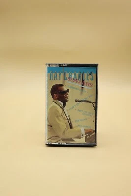 Ray Charles - Super Hits - Cassette Tape - Georgia On My Mind - Jazz  R&B TESTED - Image 1 of 4