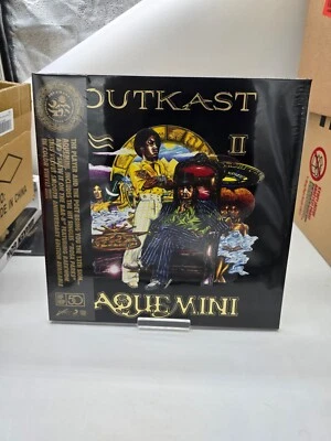 Outcast Aquemini 25 Yr Dopalicious Anniversary Edition Gold Vinyl 4xLP OBI x/500 - Image 1 of 2