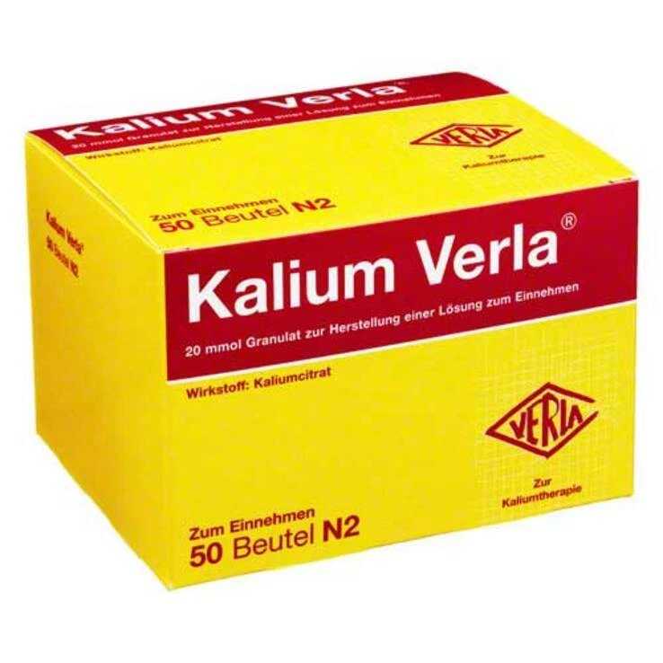 Kalium Verla® Granulat Beutel · 50 St · PZN 07712873
